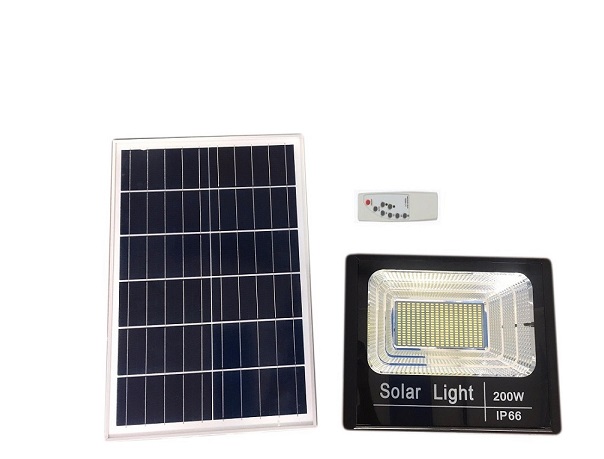 Đèn Pha Led Năng Lượng Mặt Trời 200w