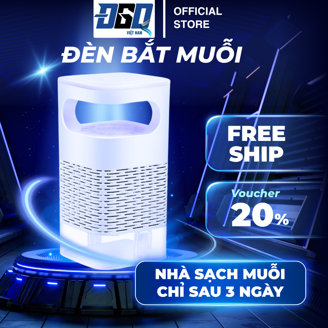 Đèn bắt muỗi côn trùng thông minh