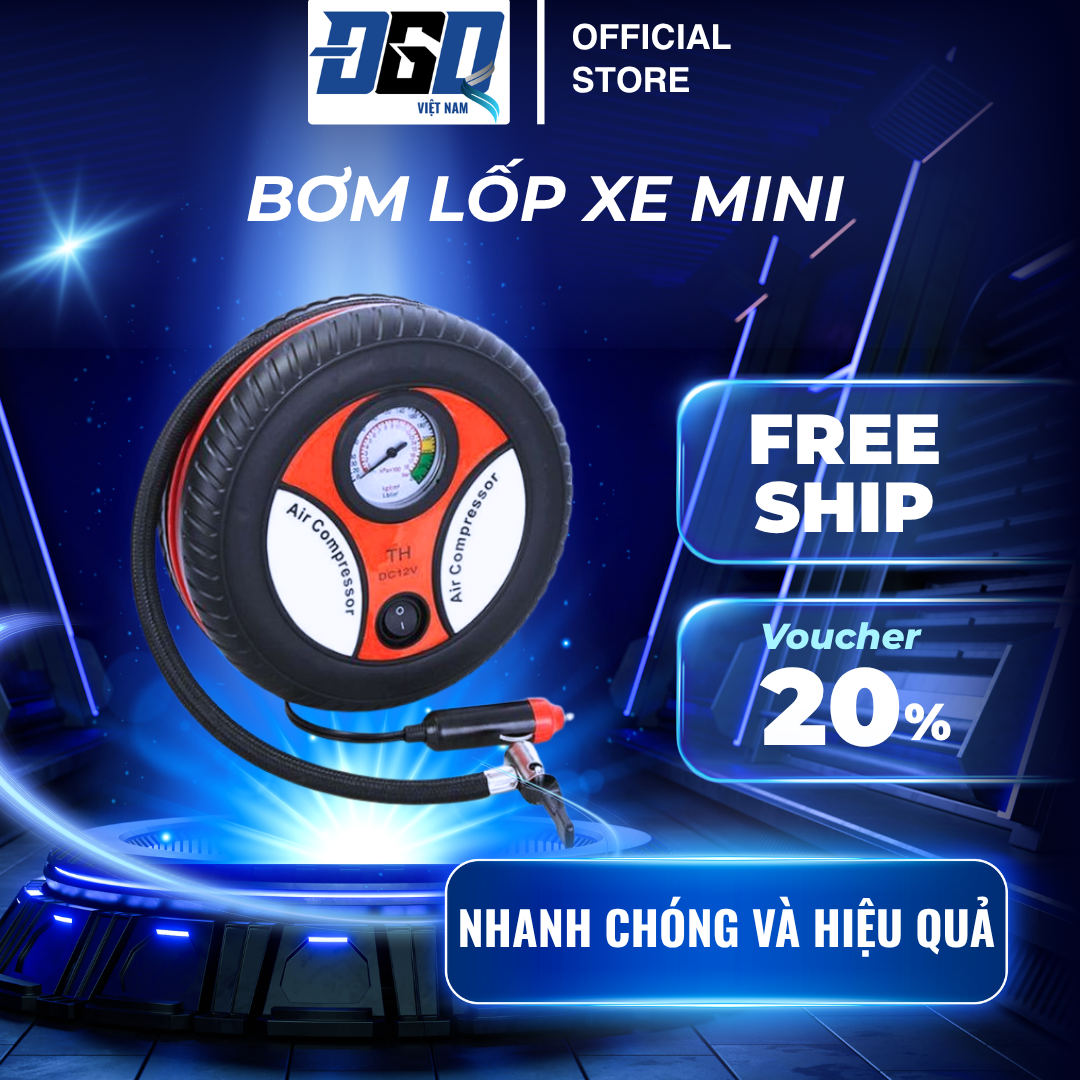 Máy bơm lốp xe mini Air Compressor